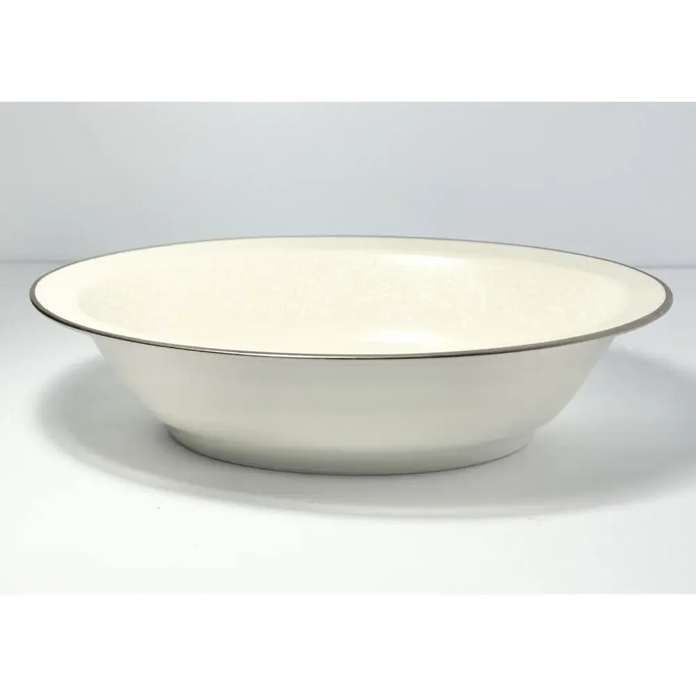 Noritake “Chandon, Platinum” 5-Piece Bone China Dinnerware Hostess Set
